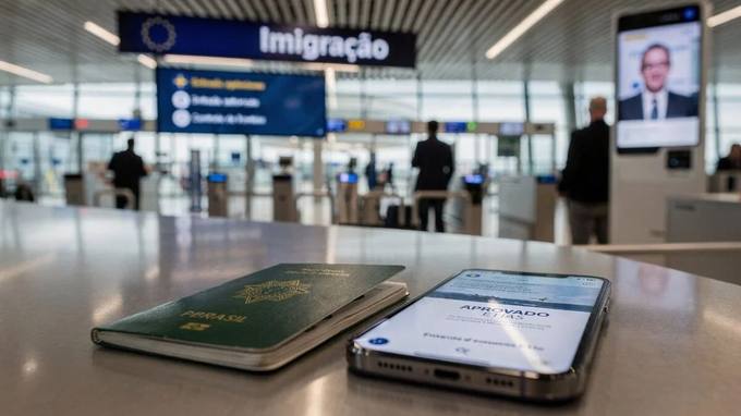 O carimbo no passaporte acabou: o EES já está valendo — e o ETIAS de €20 vem aí