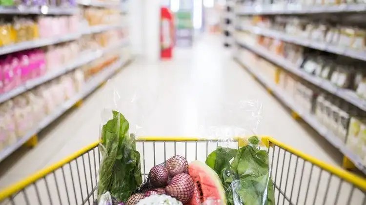 Supermercado na França