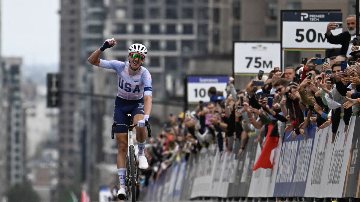 Mundial de ciclismo: McNulty vence sozinho em Montréal e o jovem francês Seixas fica sem p