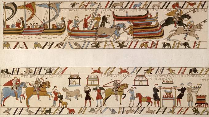 A Tapeçaria de Bayeux atravessa o Canal — pela primeira vez em quase mil anos